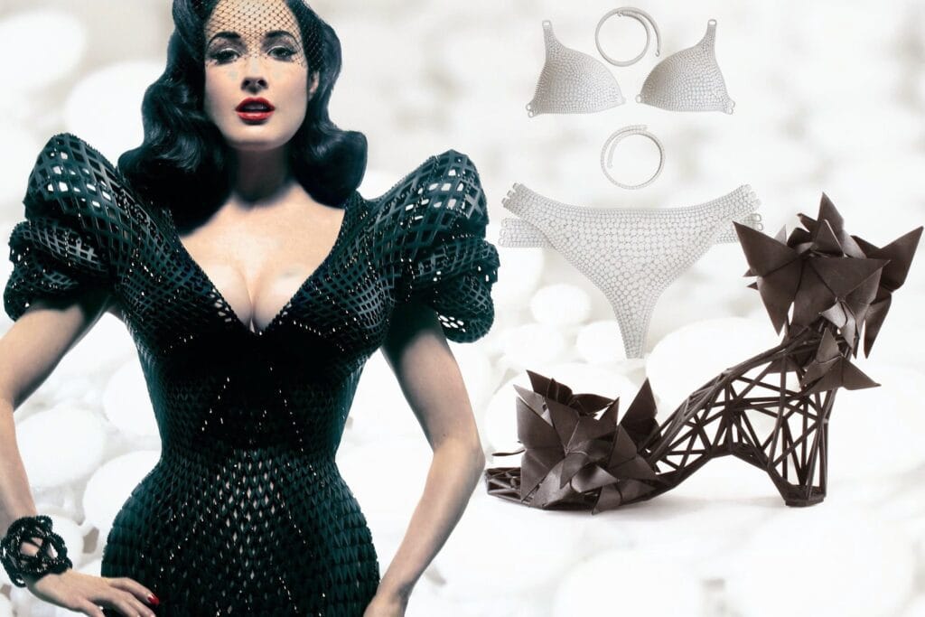 In what industries is SLA 3D printing commonly used? 3D Printed Clothing and Fashion