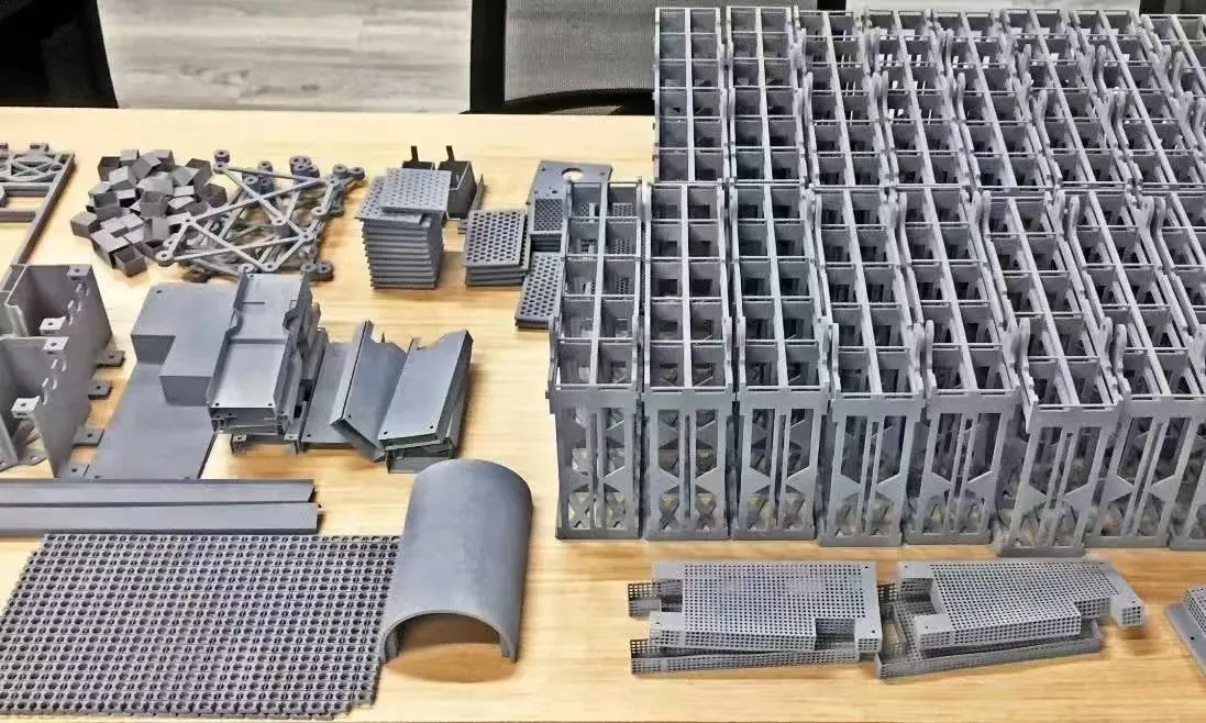 How SLS 3D Printing Transforms the Automotive Parts Industry | SLS3540Pro Solution 3d printed battery pack structural support components for new energy vehicles