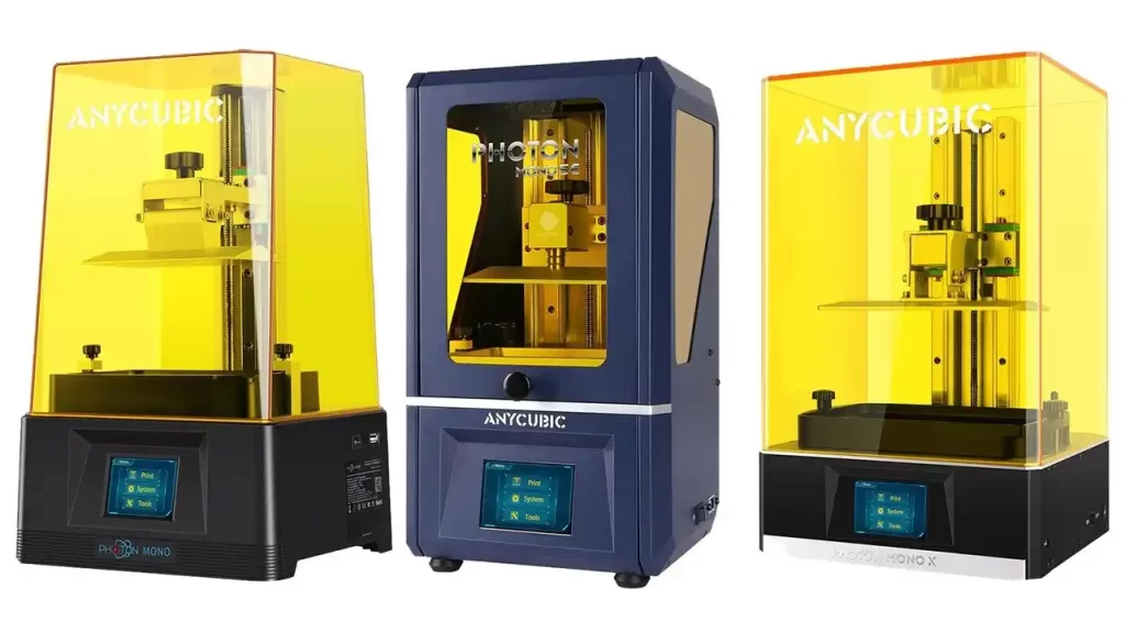 Best SLA 3D printer for beginners anycubic photon mono vs mono se vs mono x the differences liqcreate resins 3d printing engineering