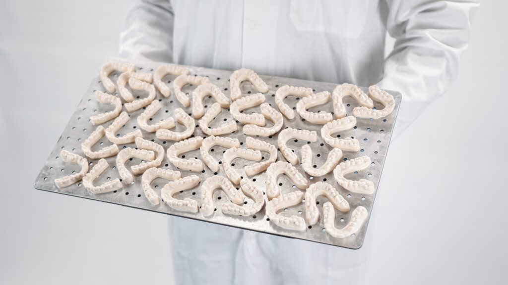 What is the Difference Between PLA and SLA? daylight dental model white resin 1