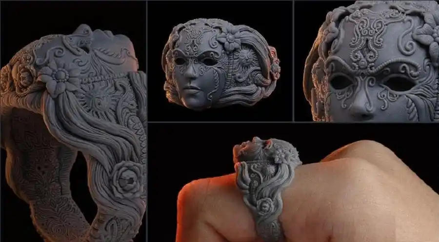 resin printed jewelry resin printed jewelry