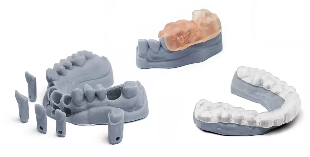 Exploring Biocompatible DLP Materials: The Future of 3D Printing in Healthcare Crowns And Bridges Dental 3d Printing 1024x519