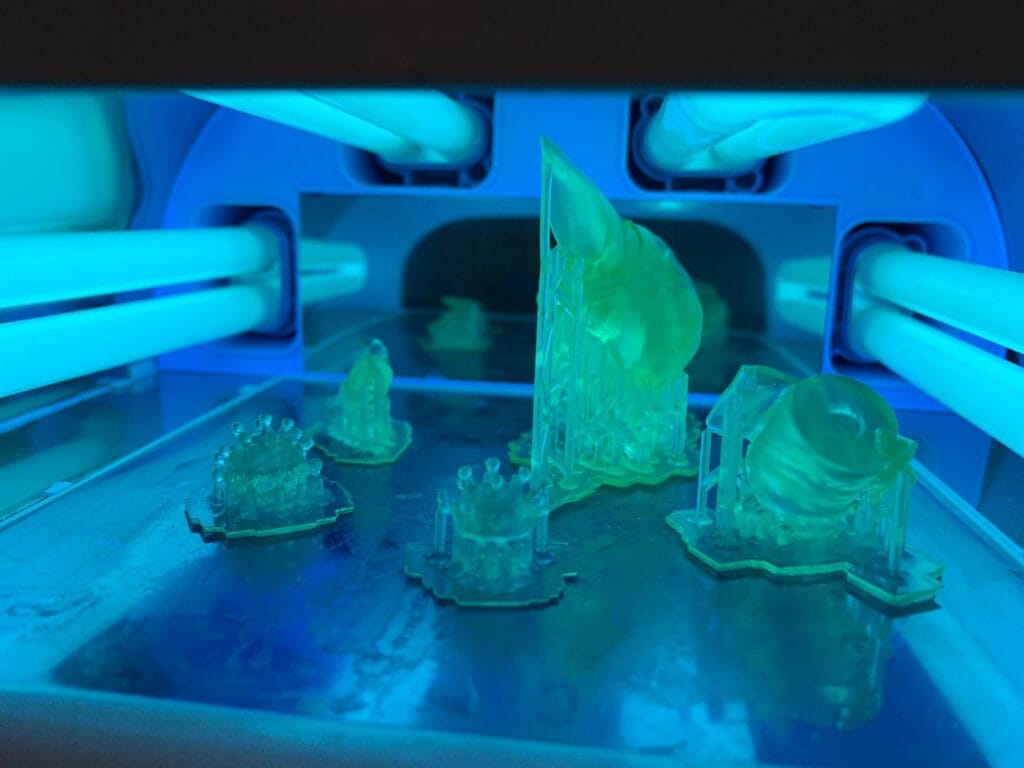 Post Curing For Sla 3d Printing