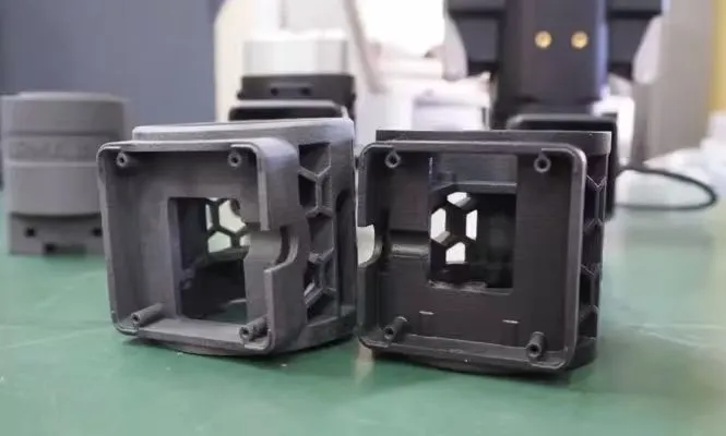 SLS 3D Printing Empowers Lightweight Humanoid Robots: A Manufacturing Breakthrough hollow lightweight humanoid robot frame parts manufactured by sls 3d printing