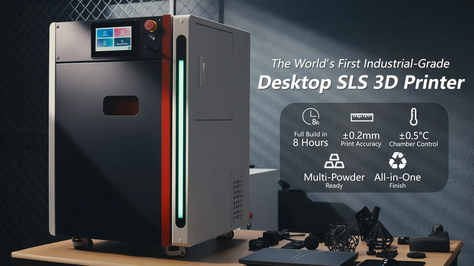 Desktop SLS1518 selective laser sintering 3D printing system for small batch production
