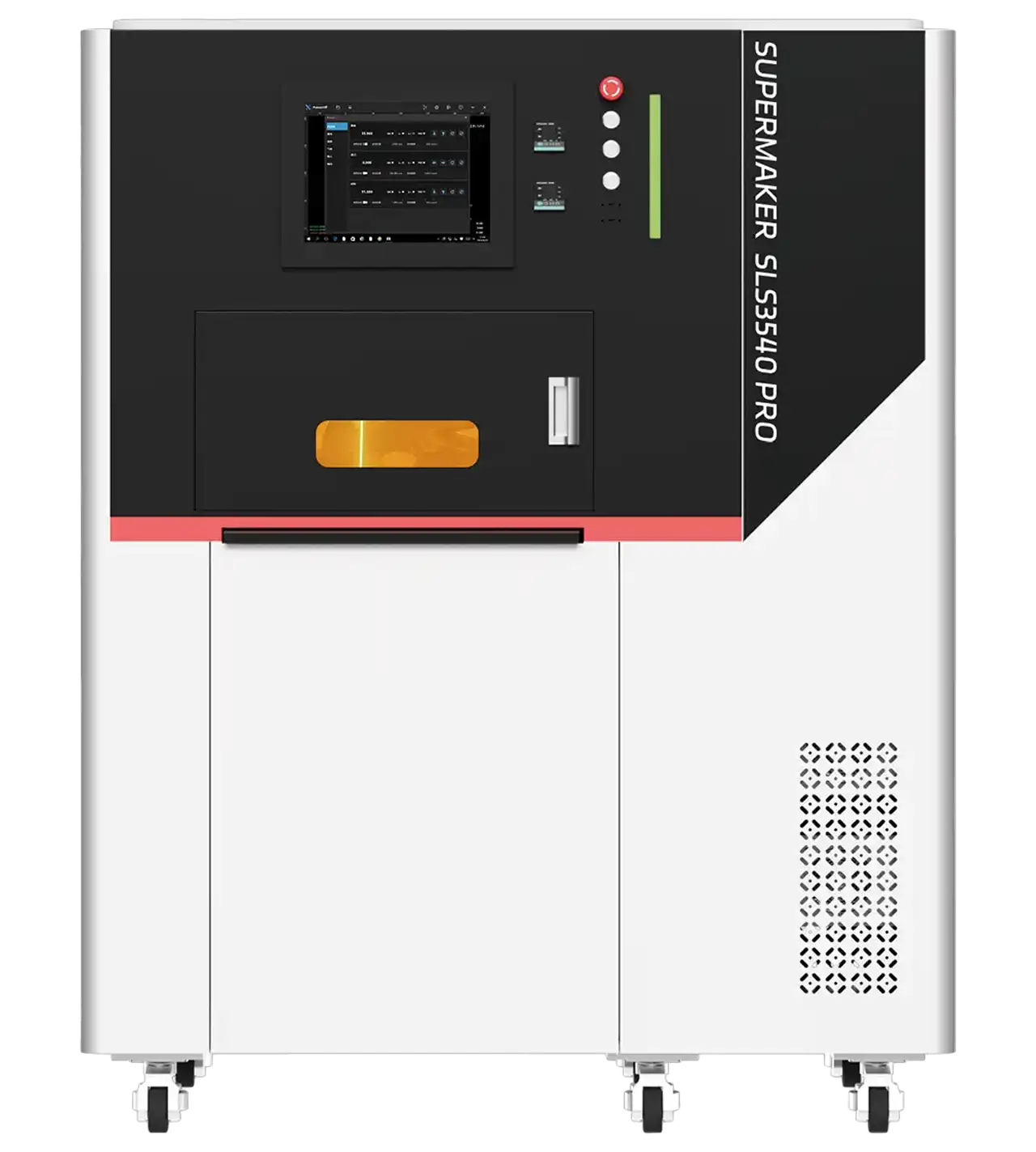 SLS3540Pro selective laser sintering 3D printer, industrial powder bed additive manufacturing machine