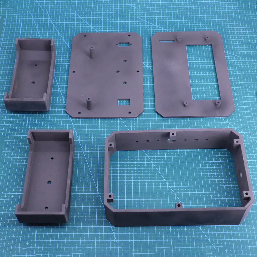 SLS 3D Printing for Electronic Display Housings: Weighing Scale Enclosure Case Study SLS 3D printed weighbridge electronic display housing prototype model