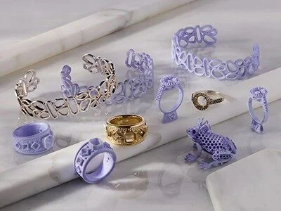 Jewelry Models Printed By SLA Printer